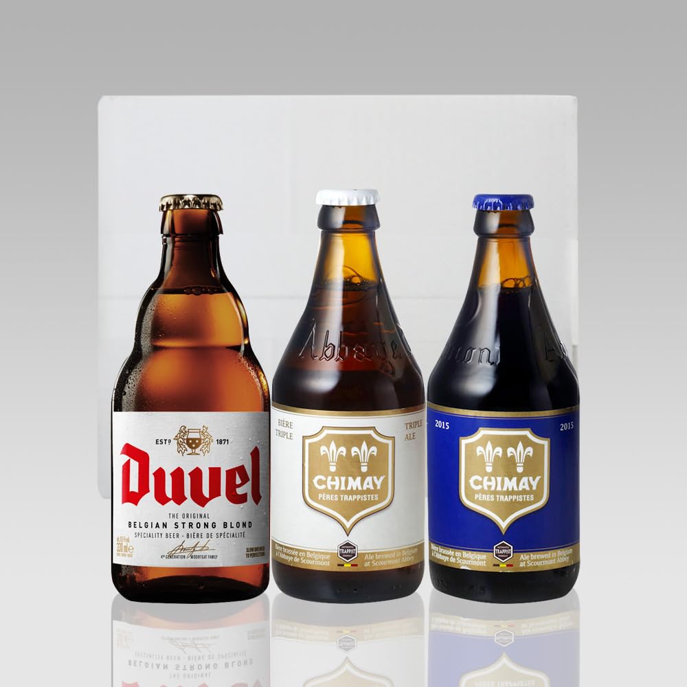 Amazon.co.jp: ベルギービール3種（デュベル・シメイ ホワイト